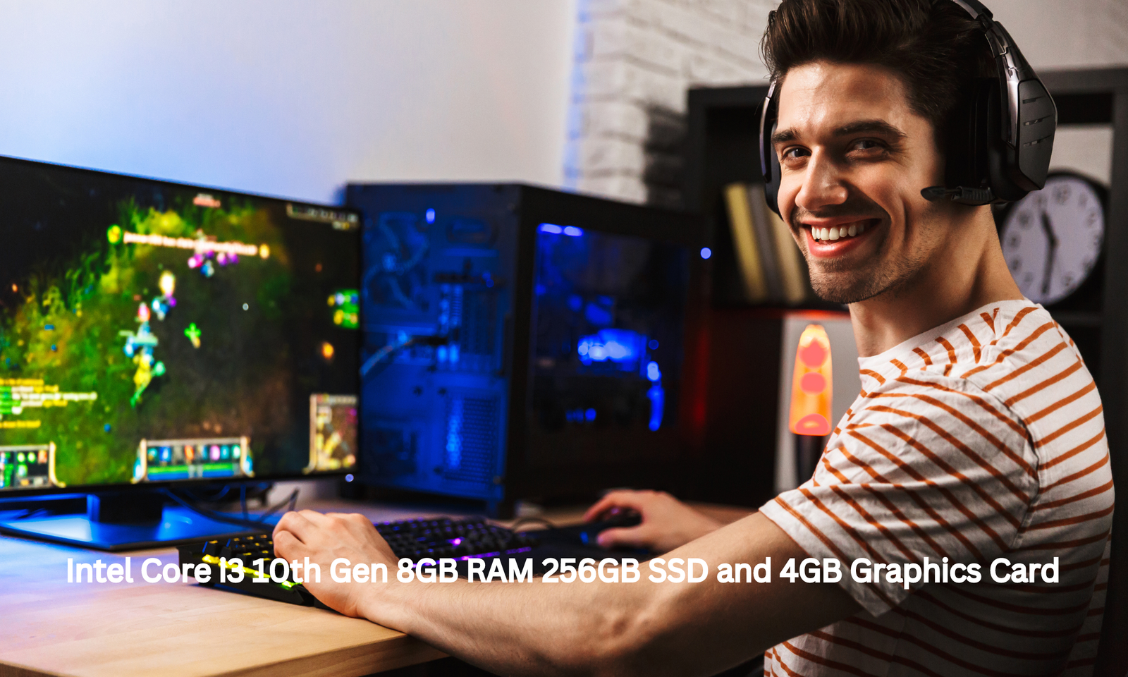 Intel Core i3 10th Gen 8GB RAM 256GB SSD and 4GB Graphics Card