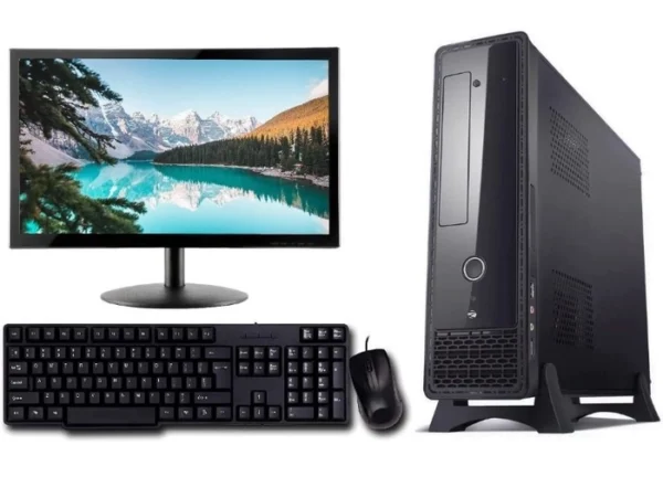 Intel Core i5-4th Generation Desktop PC with 18.5" Monitor, 8GB RAM, 256GB SSD