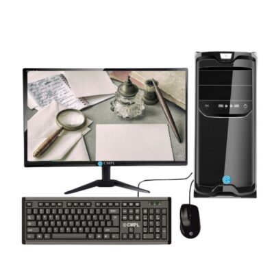Intel Core i3 10th Gen Desktop PC with 18.5″ Monitor, 8GB RAM, 256GB SSD