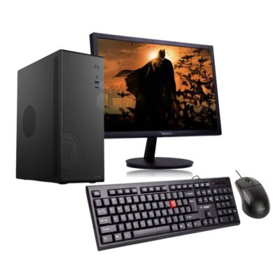 Intel Core i5 10th Gen Desktop PC with 18.5″ Monitor, 16GB RAM, 512GB SSD (Gigabyte H-410)