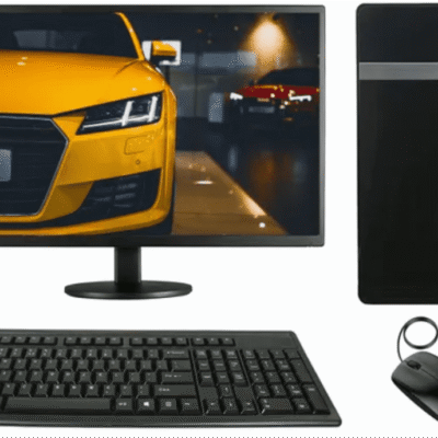 Intel Core i5-8th Generation Desktop PC with 18.5″ Monitor, 8GB RAM, 256GB SSD