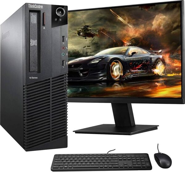 Intel Core i3 10th Gen Desktop PC with 18.5″ Monitor, 16GB RAM, 512GB SSD (Gigabyte H-410)