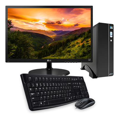 Intel Core i5-12th Generation Desktop PC with 18.5″ Monitor, 8GB RAM, 256GB SSD (Gigabyte H-610)