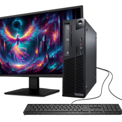 Intel Core i3-8th Generation Desktop PC with 18.5″ Monitor, 8GB RAM, 256GB SSD