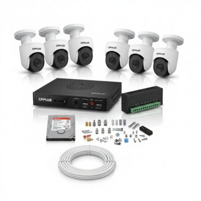 CP PLUS 8-Channel CCTV Security Camera Set – Advanced Surveillance Solution for Complete Protection